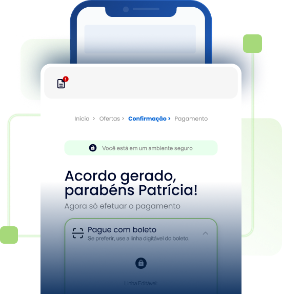 Preview do portal Tabor com acordo gerado